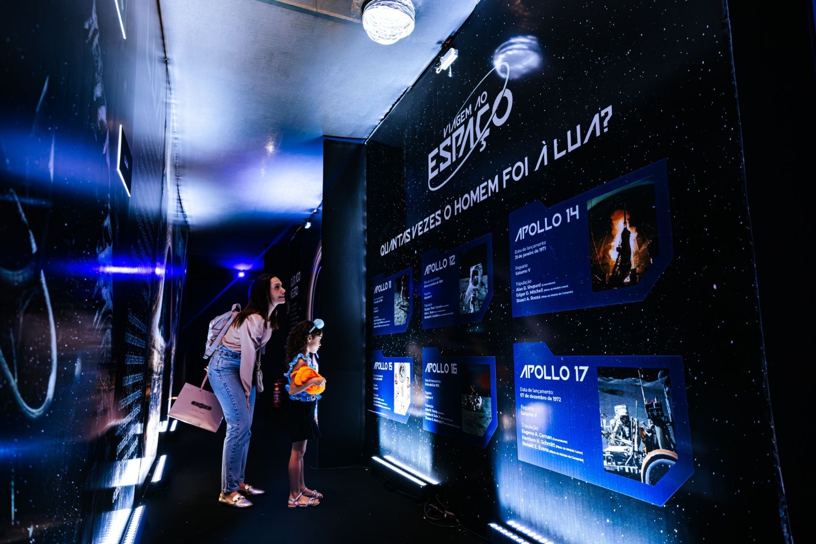 viagem ao espaço