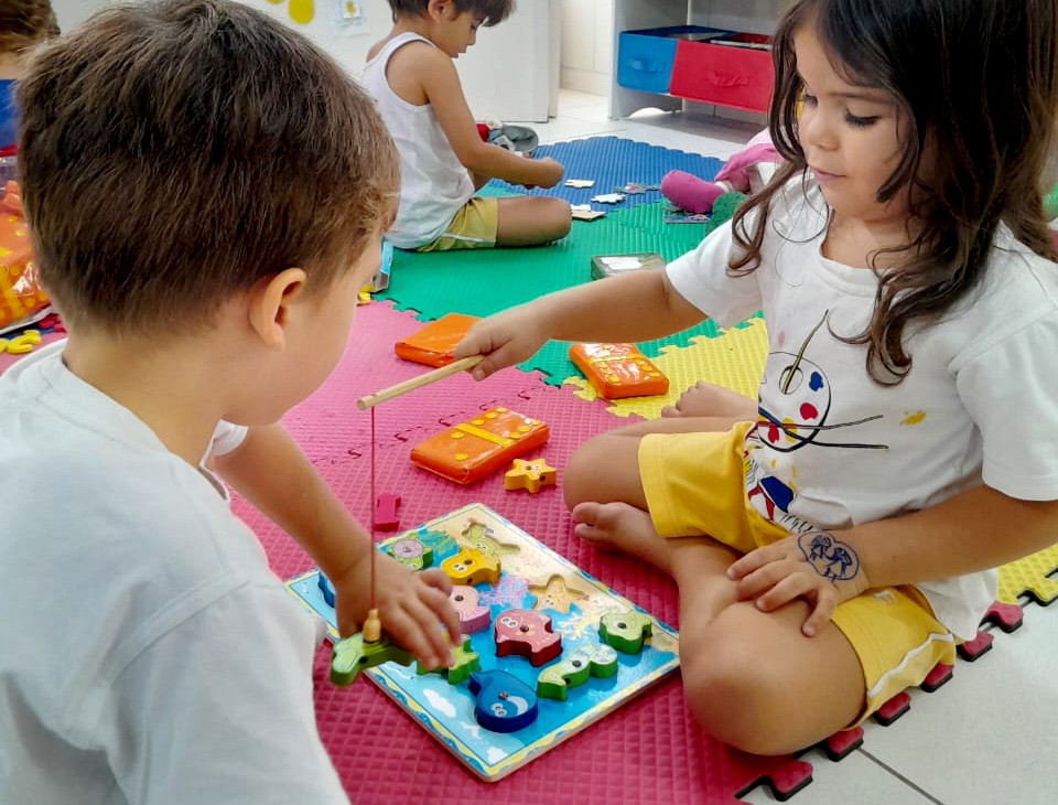 Alunos da Casa Escola