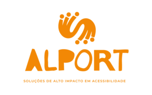 Logotipo da Alport Soluções em Acessibilidade, cliente da LetraA